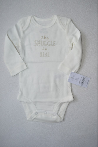Бодік 1шт білий the snuggle is real