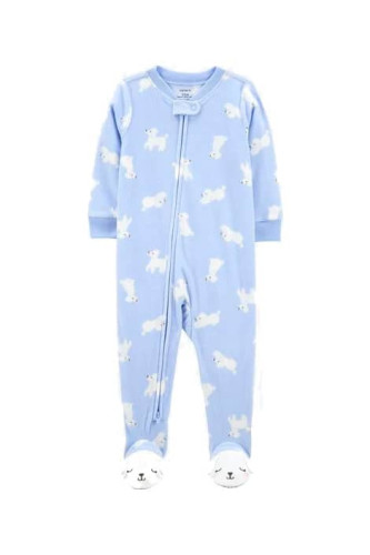 Чоловічок флісовий голубий