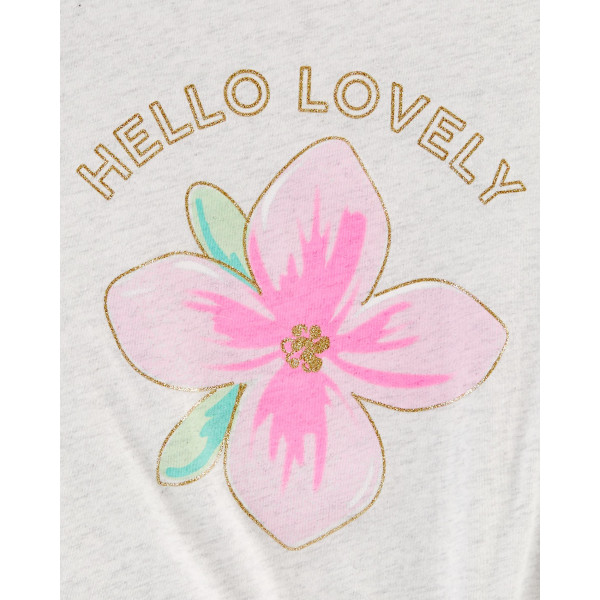 Легка футболка Hello Lovely Flower 100% бавовна